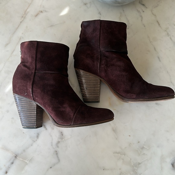 Rag & Bone brown suede ankle boots - Picture 2 of 8